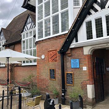Kino Hawkhurst's outside terrace